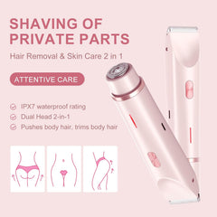 2 in 1 Dual Head Shaver