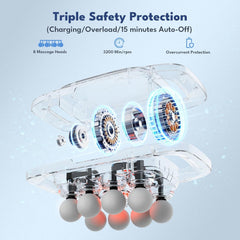 8-Head Massage Gun